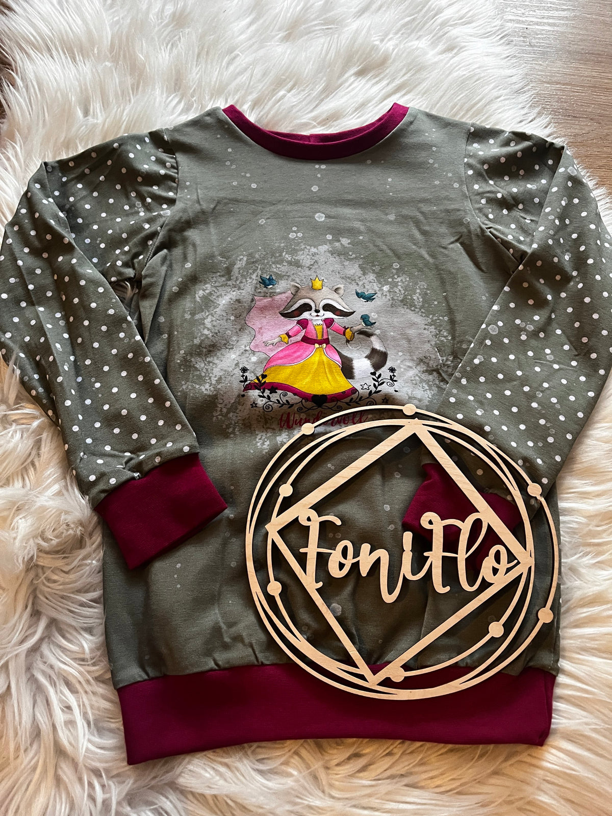 Pullover Prinzessin Gr. 110/116