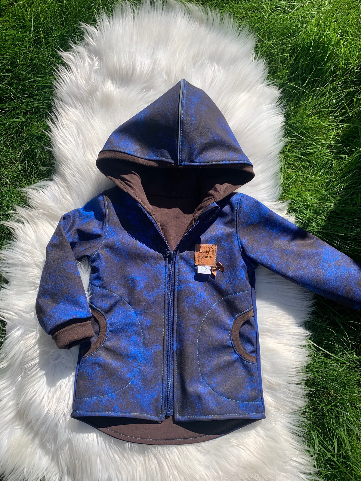 Softshelljacke Delfin – Detail