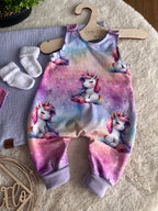 Geschenkset Geburt Einhorn Flieder Gr. 56